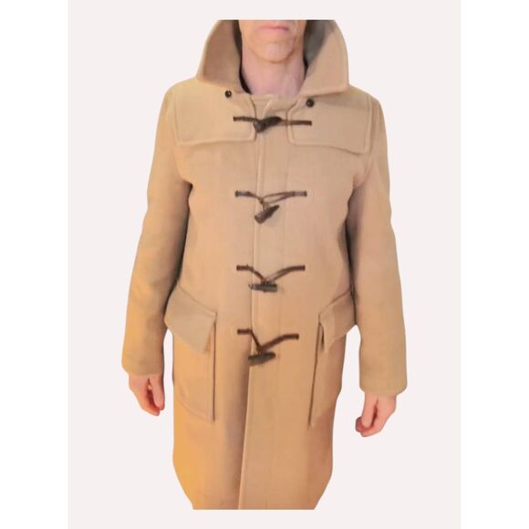 Gloverall Original English Duffle Coat Mens Sulize 40 Vintage Wool Peacoat - Picture 8 of 8